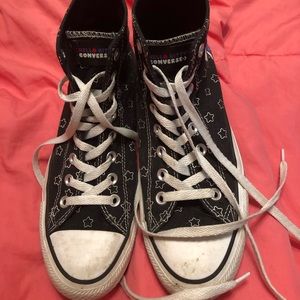 Hello Kitty high top converse